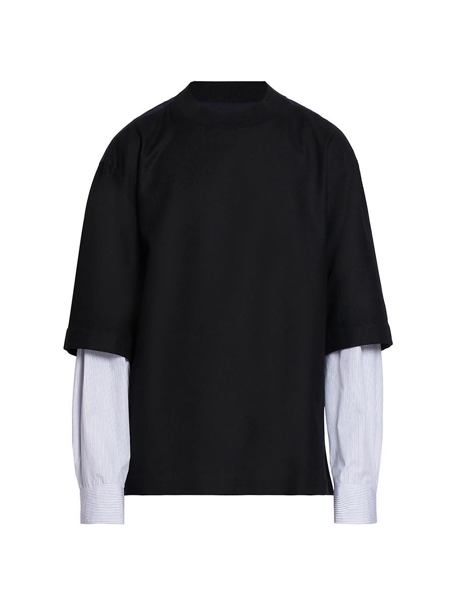 Mens Corrow Layered Colorblocked Shirt Product Image