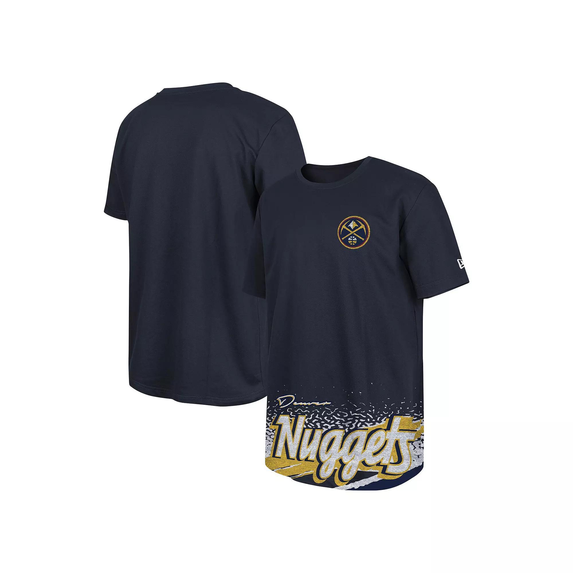 Men's New Era Navy Denver Nuggets Sport Classic T-Shirt, Size: XL, Nug Blue Product Image