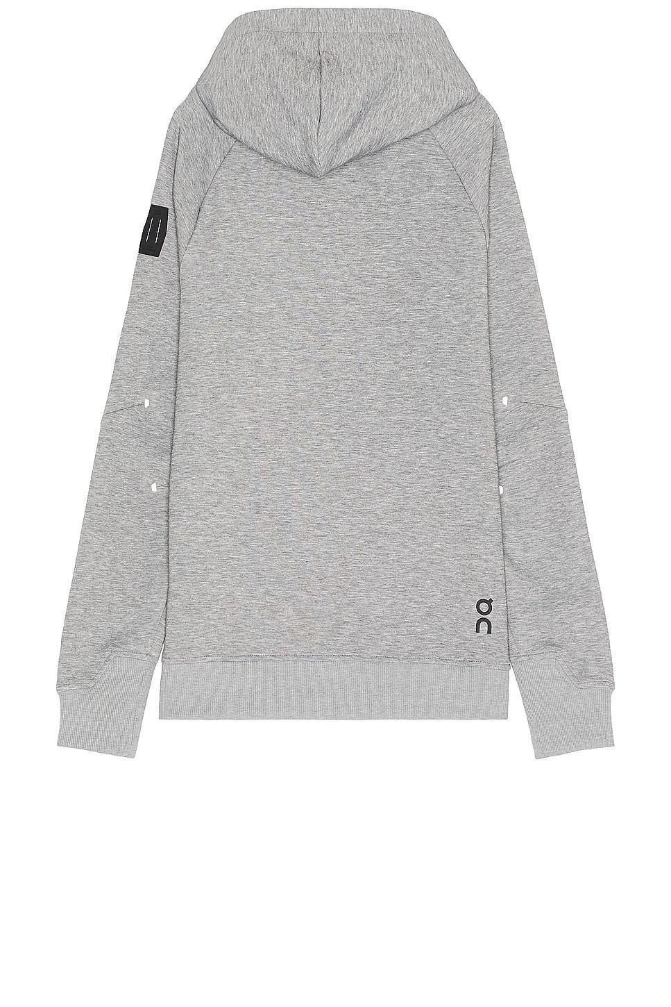 On Hoodie in Grey Product Image