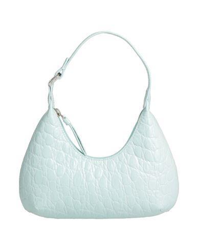 BY FAR Woman Handbag Sky Blue Size - Cowhide Product Image