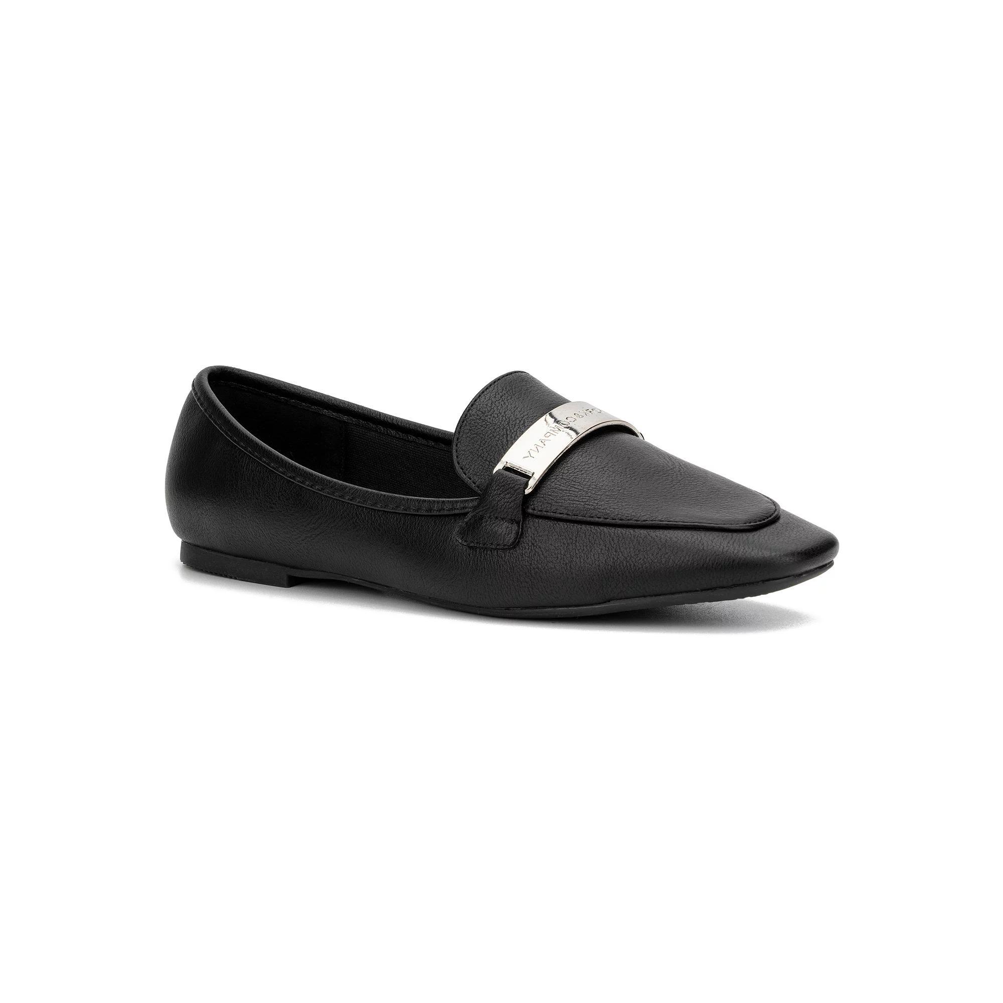 New York & Company Harleigh Women's Loafers, Size: 7.5, Black Product Image