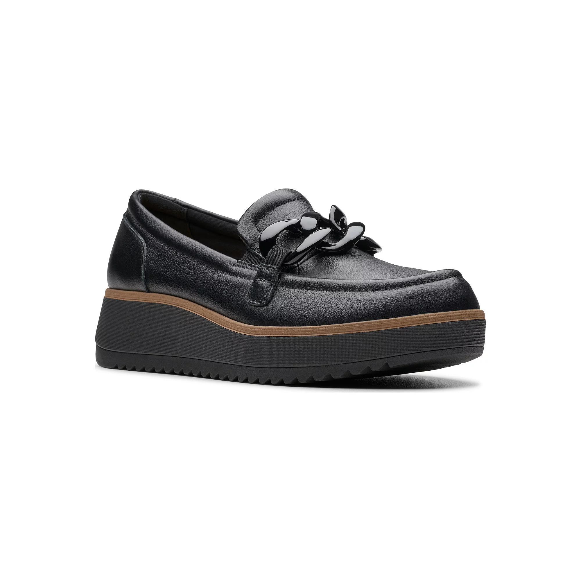 Clarks Zylah May Womens Leather Slip-On Shoes Product Image