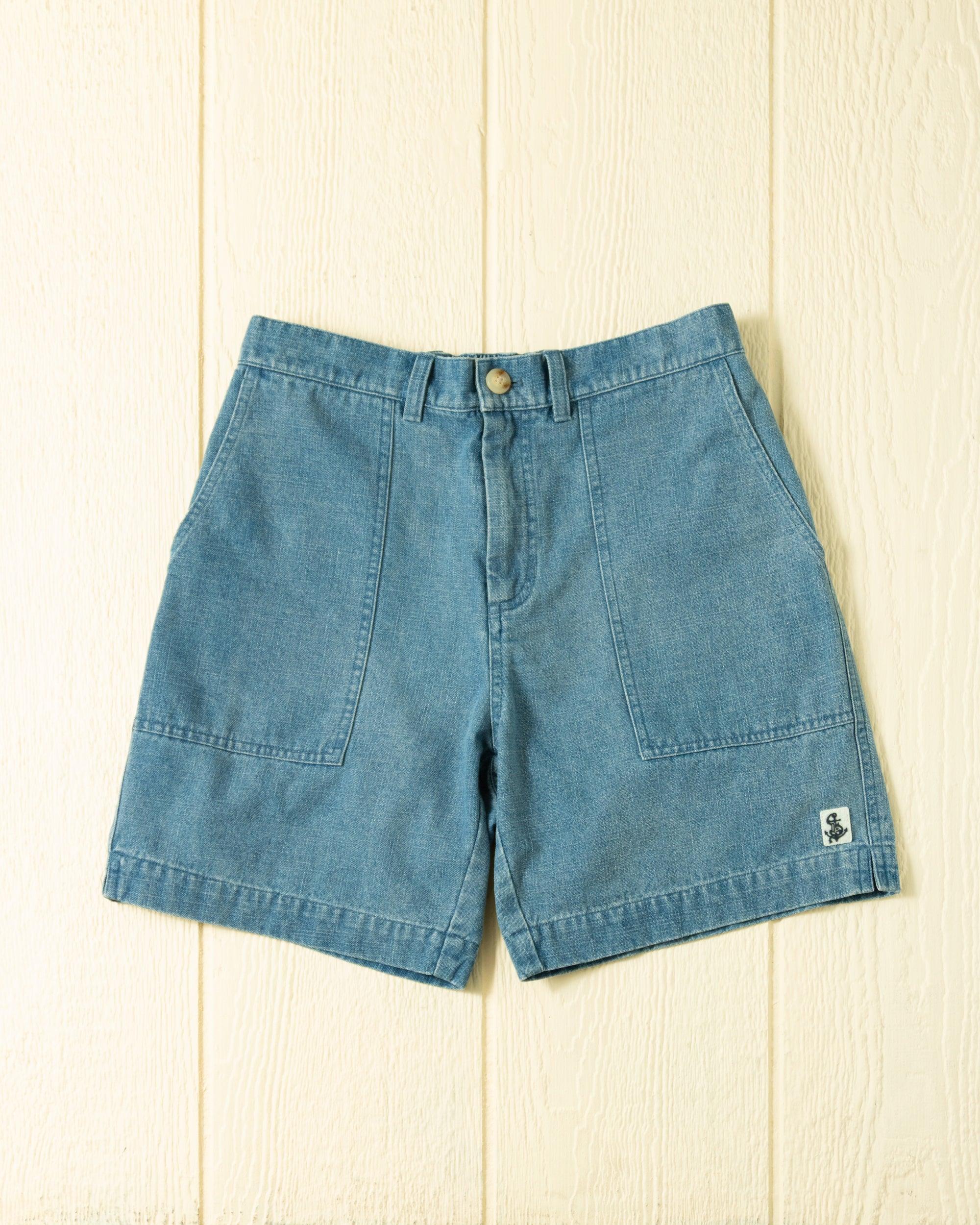 Ventura Short in Mid Wash Denim Product Image
