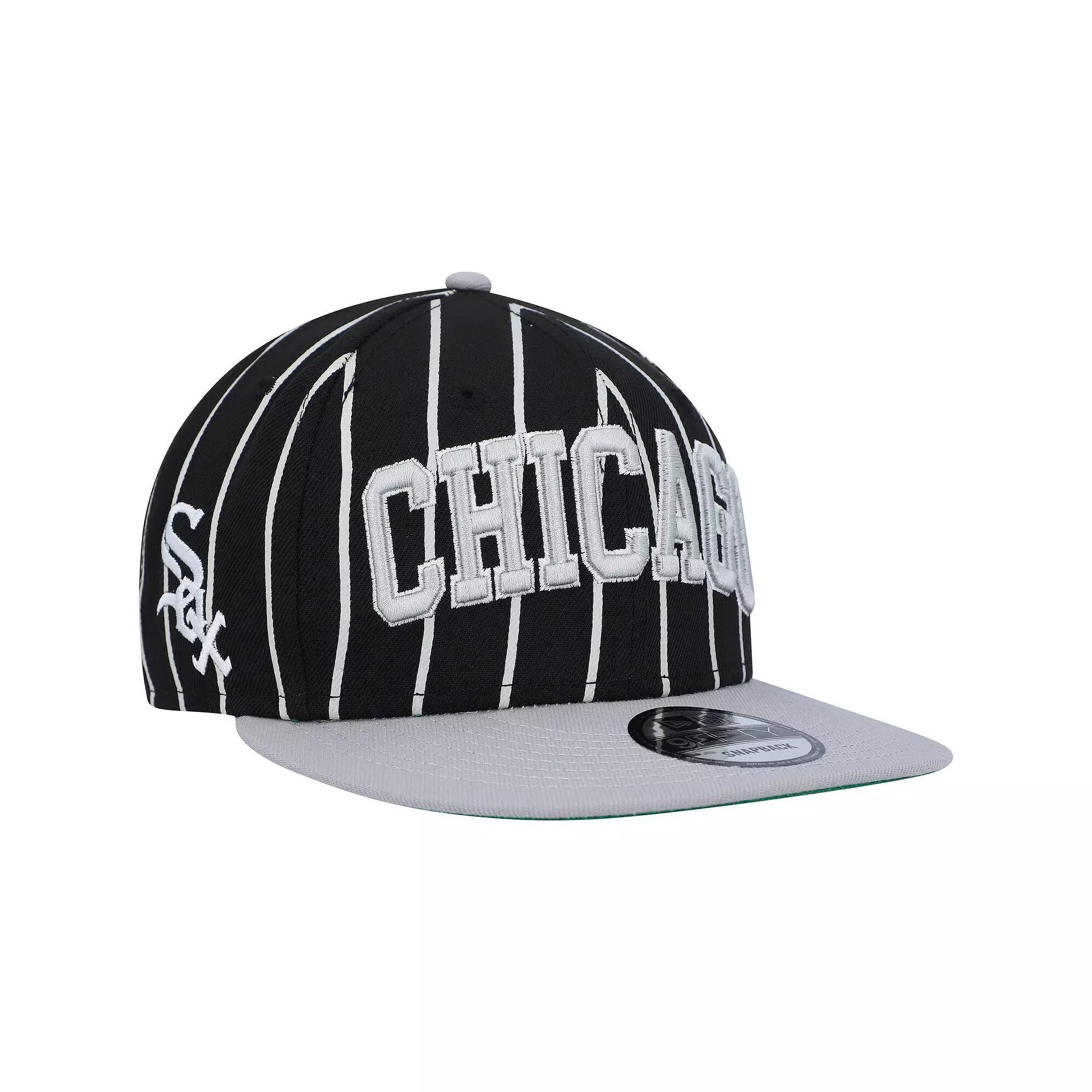 Mens New Era /Gray Chicago White Sox City Arch 9FIFTY Snapback Hat Product Image