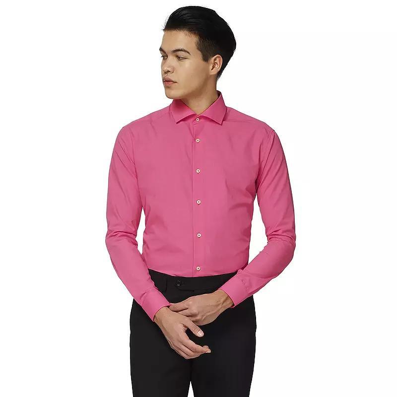 Men's OppoSuits Modern-Fit Dress Shirt, Size: Small, White Knight Product Image