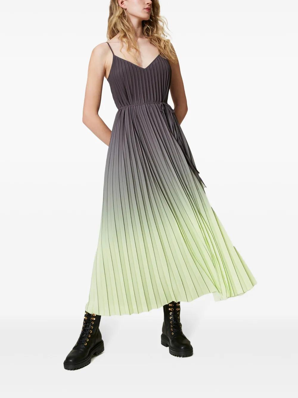 pleated midi dress Product Image