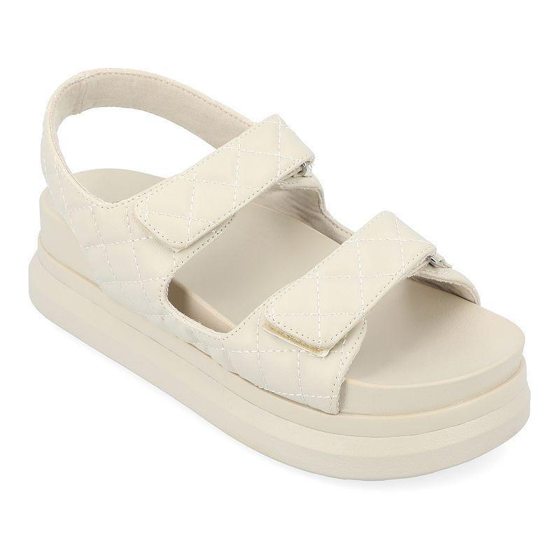 Journee Debby Womens Platform Sandals Product Image
