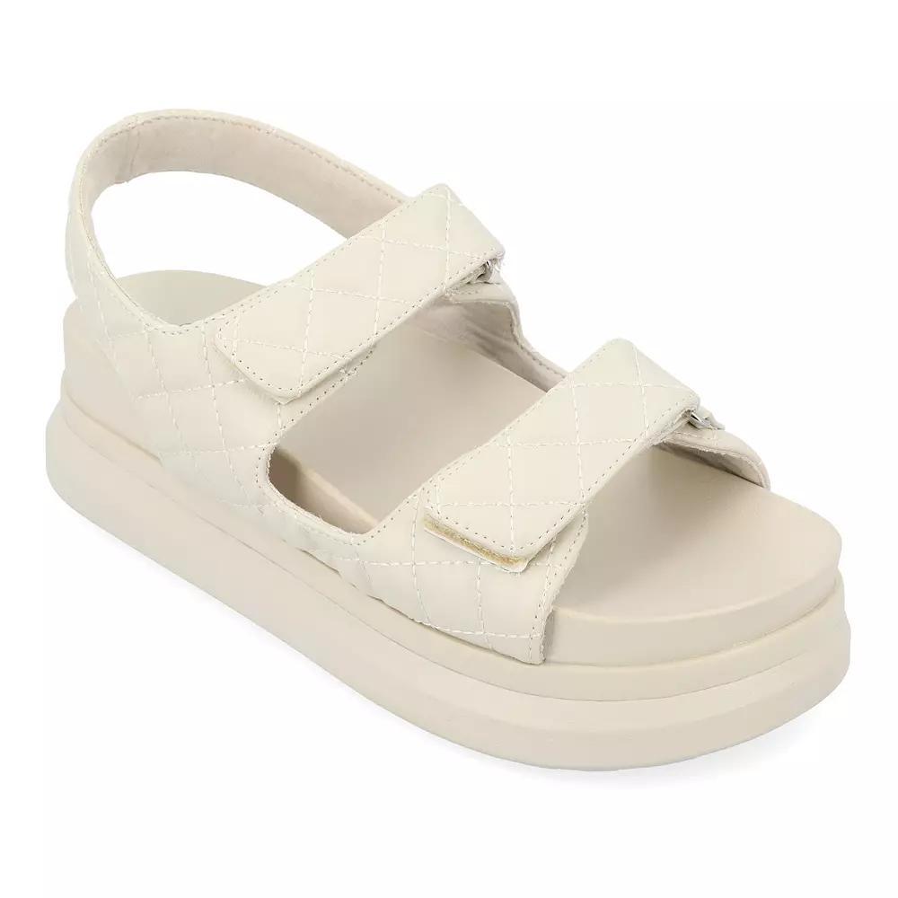 Journee Debby Womens Platform Sandals Product Image