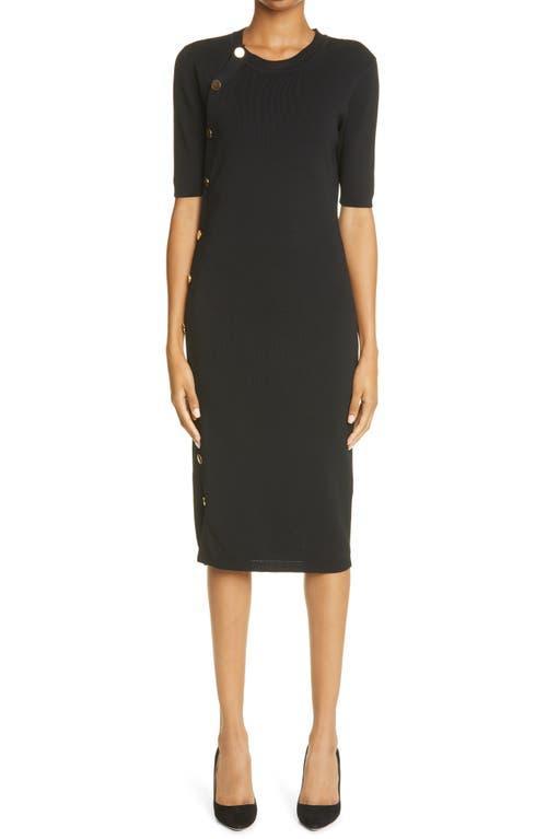 Womens Topaz Buttoned Midi Dress Product Image