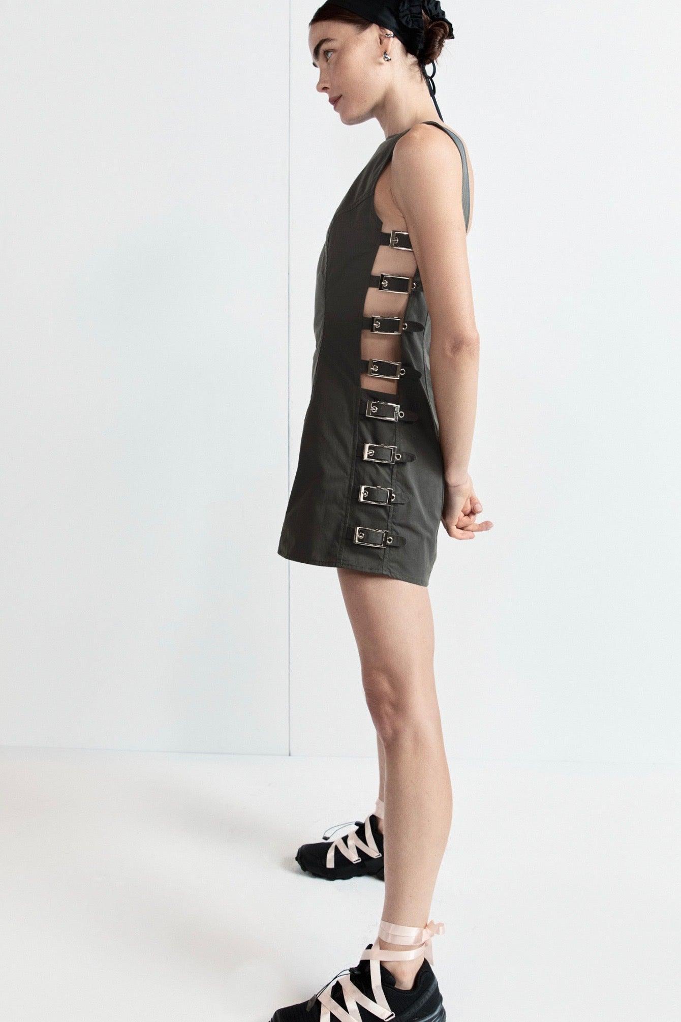 Kenni Mini Dress Slate Product Image