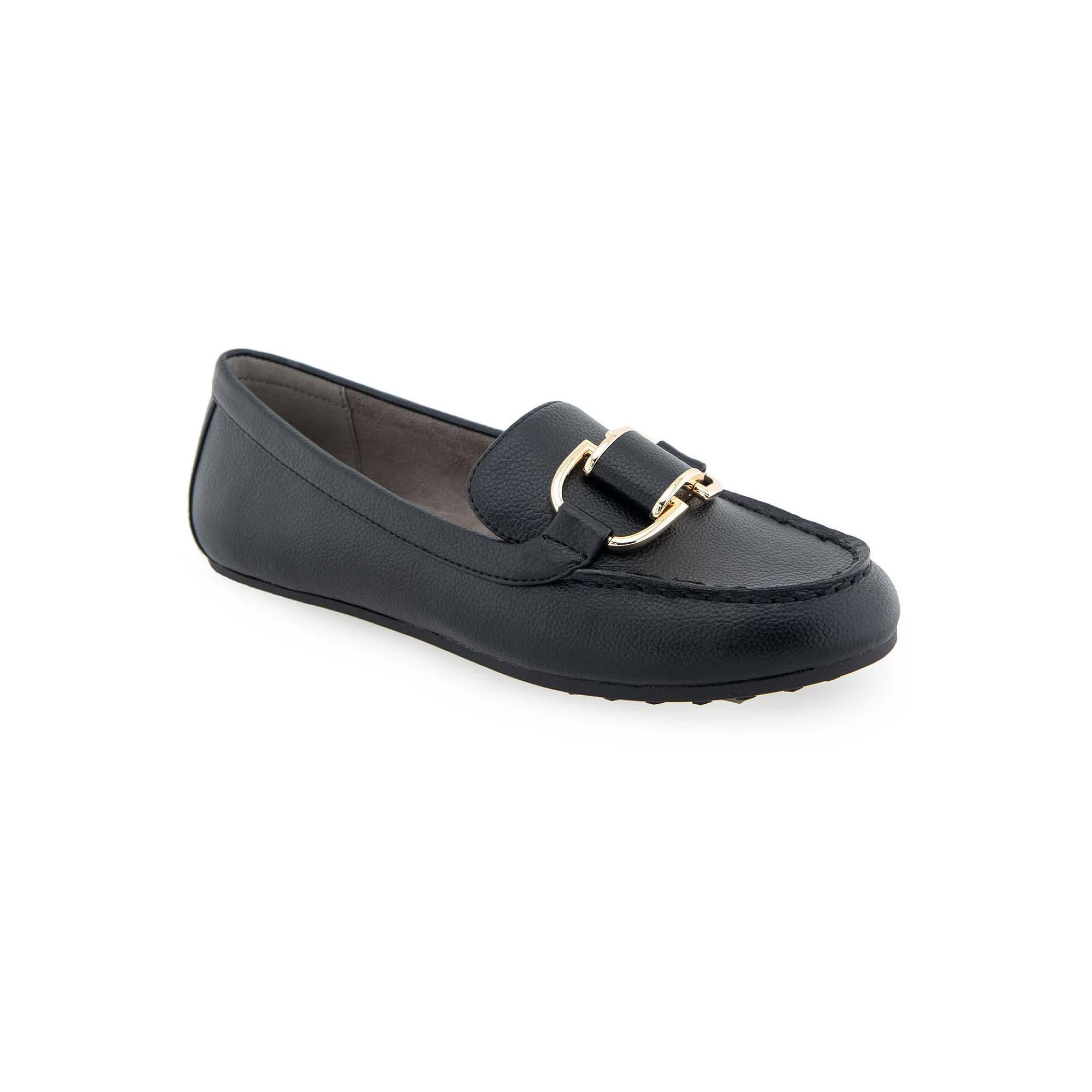Aerosoles Denver Women's Dress Loafers, Size: 6.5 Medium, Black Pu Product Image