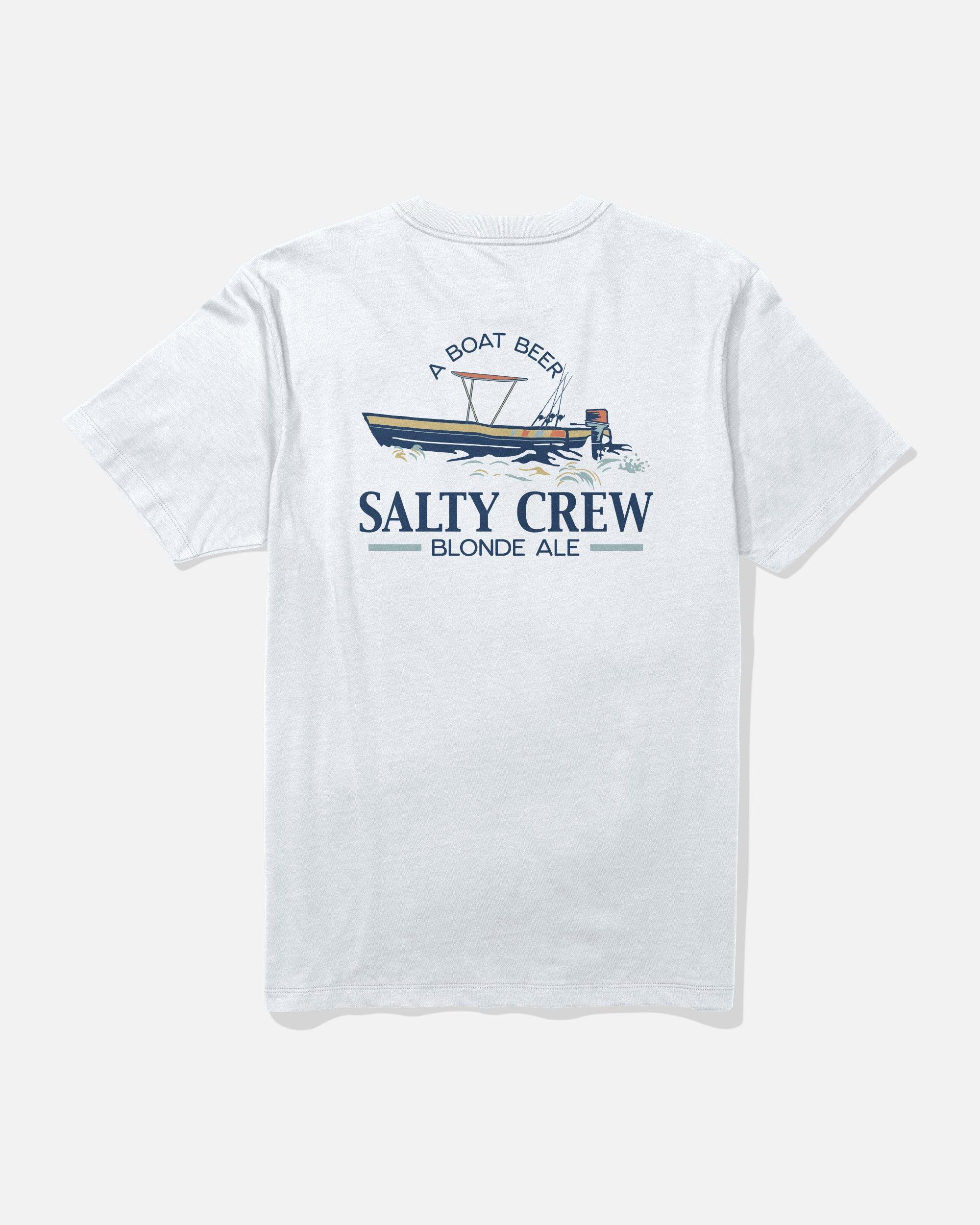 Salty Brew Tee - White Male Product Image
