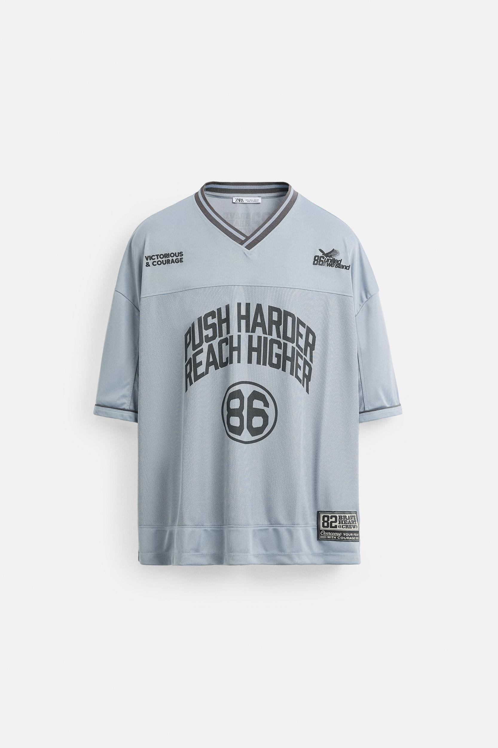 VARSITY TEXTURED T-SHIRT Product Image