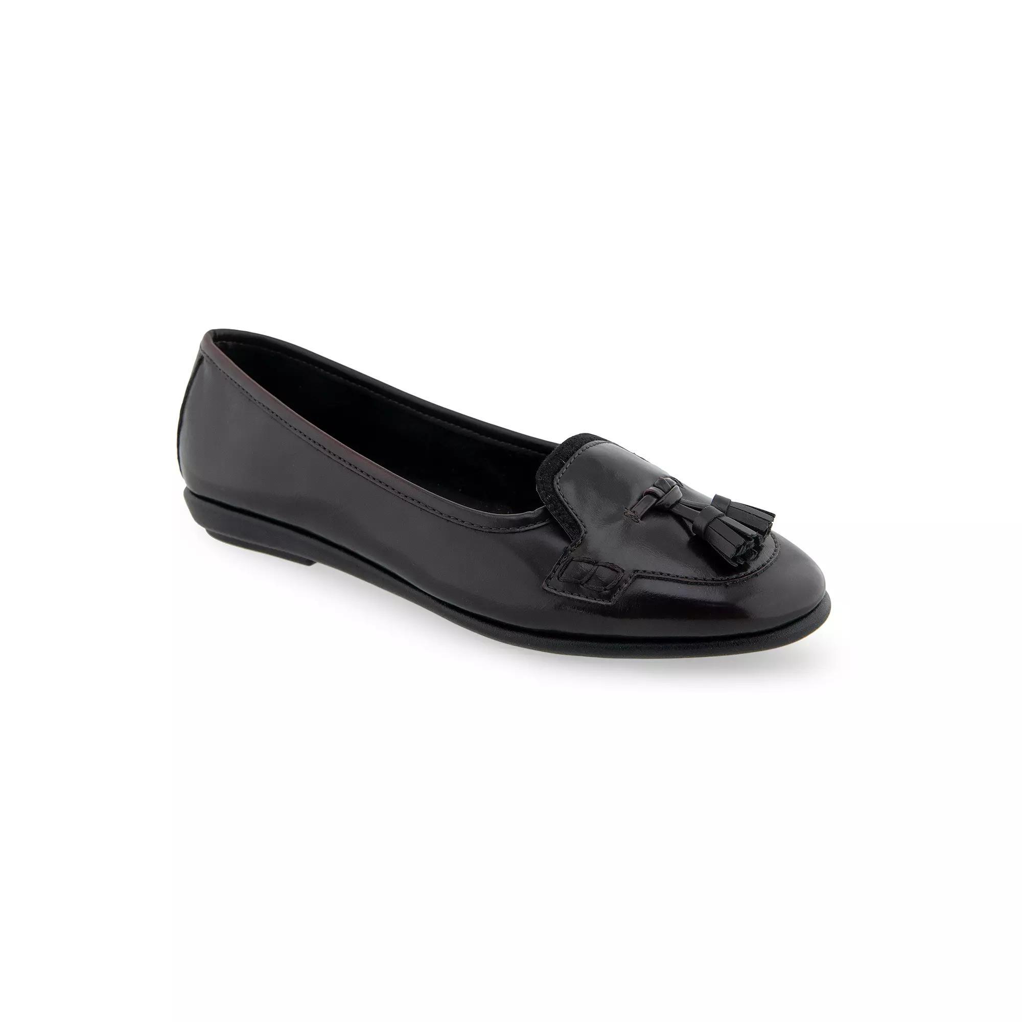 Aerosoles Brooks Women's Ballet Flats, Size: 8.5 Wide, Red Burnished Fau Product Image
