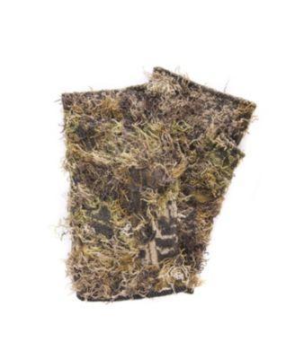Mens MUK LUKS QuietWear Fingerless Camo Grass Gloves Product Image