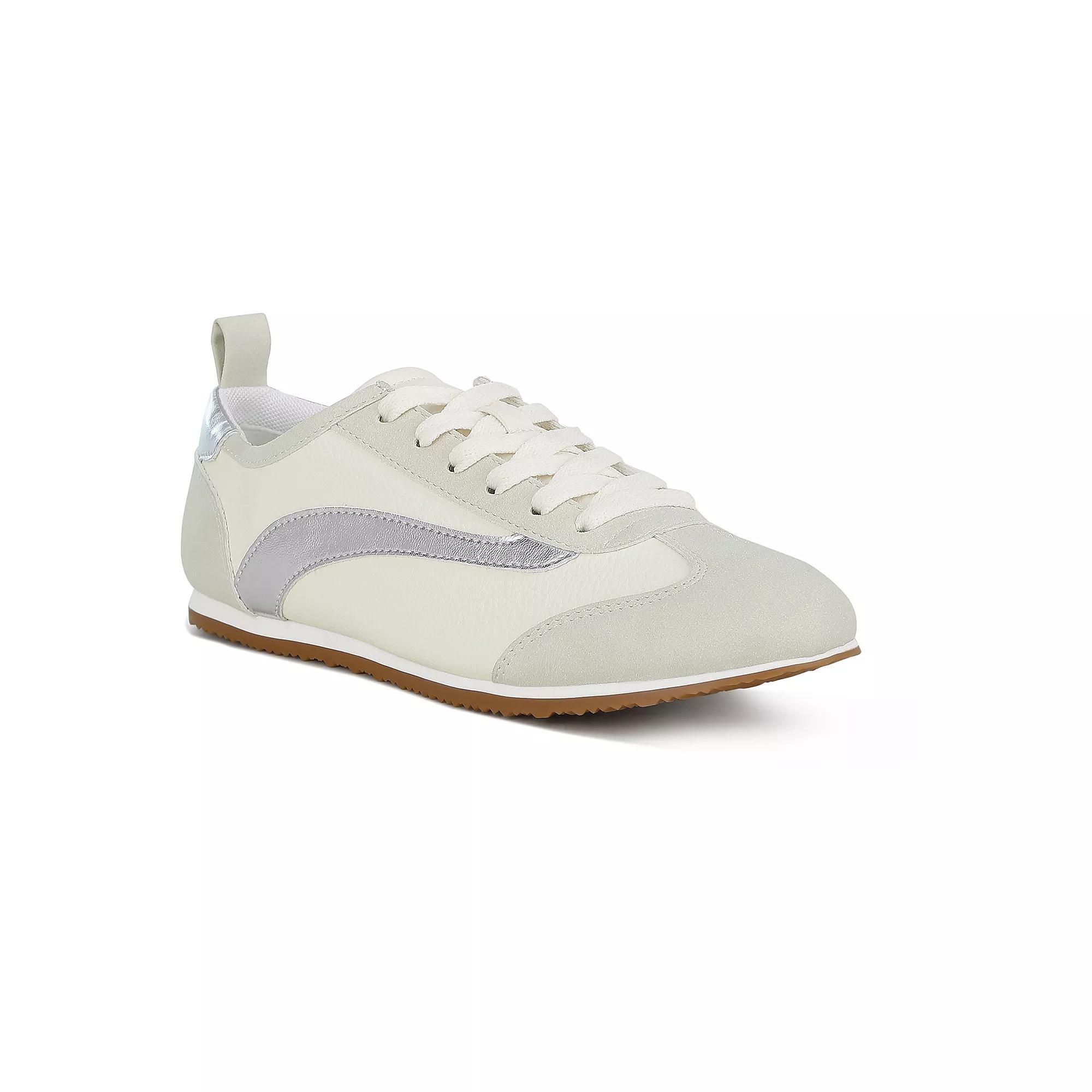 London Rag Moomba Women's Lace-Up Sneakers, Size: 8, White Product Image