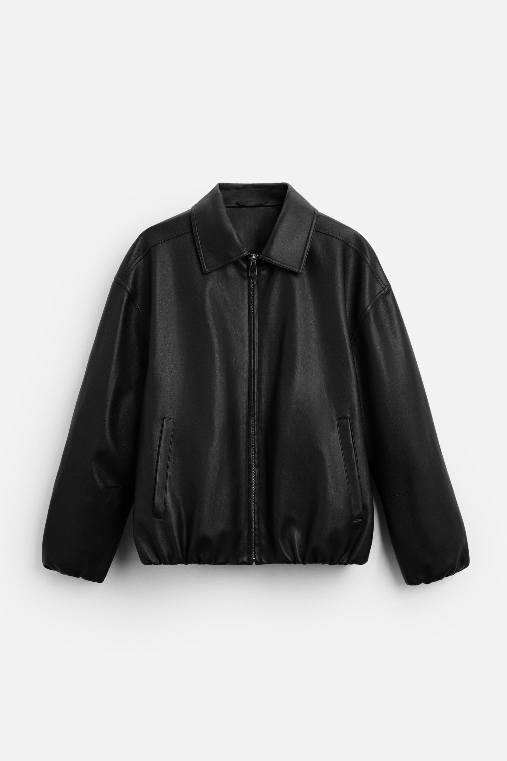 FAUX LEATHER JACKET Product Image