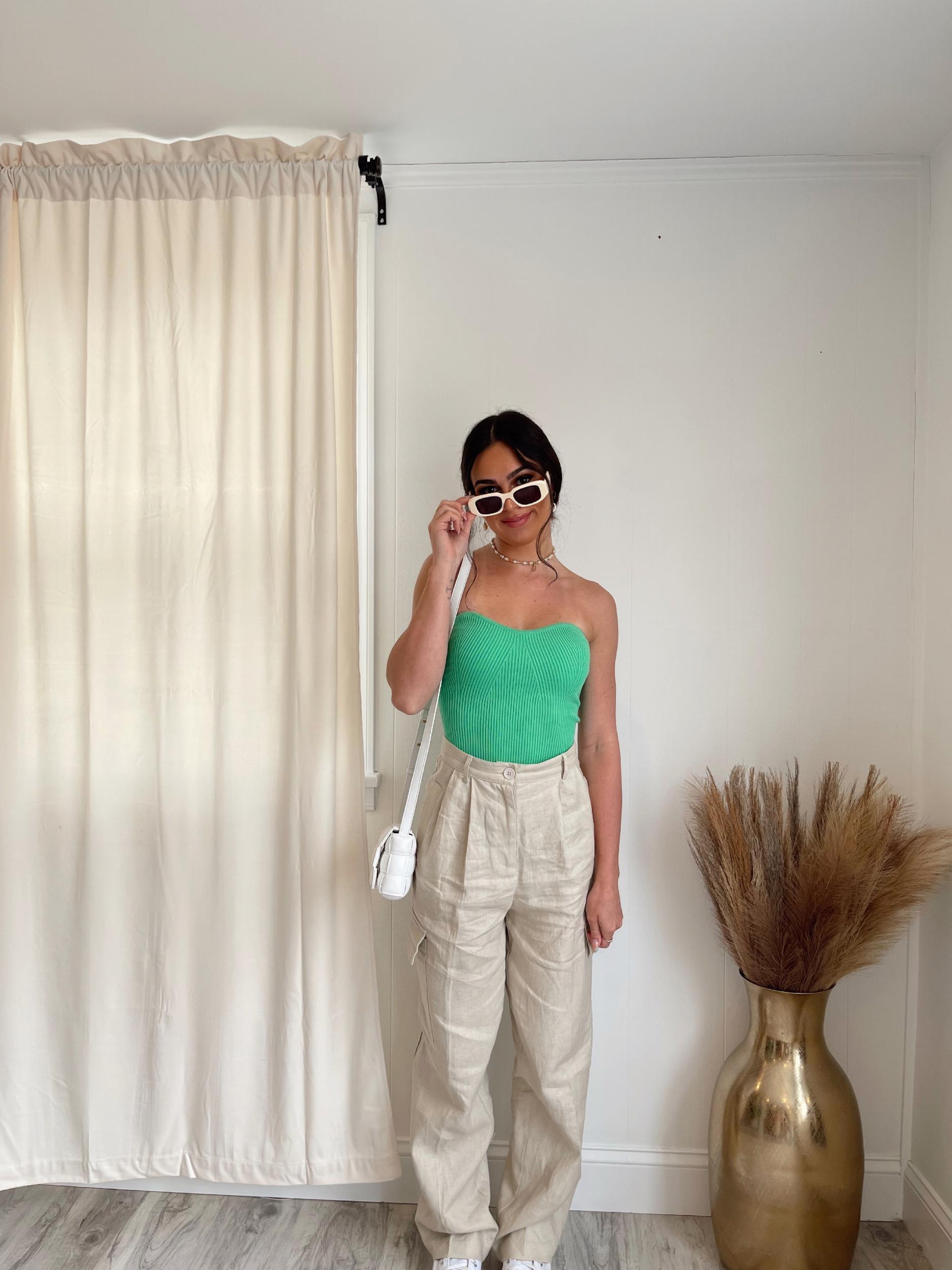 FINAL SALE Sweetheart Rib Knit Tube Top Product Image