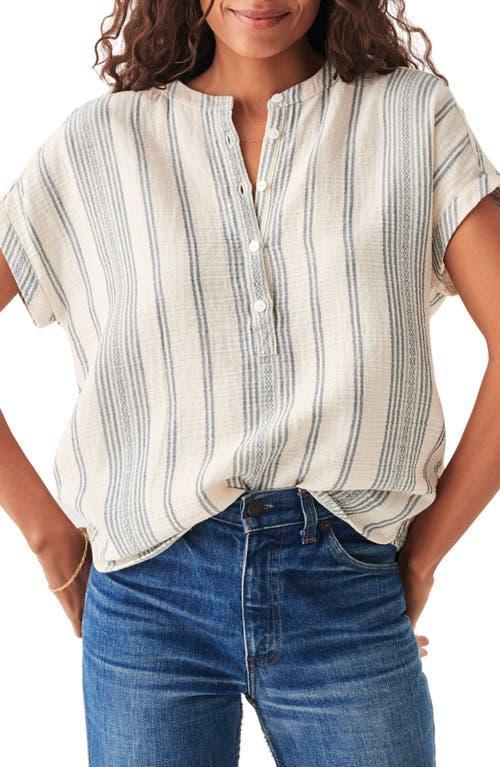 Faherty Dream Cotton Desmond Top Women's Clothing Product Image