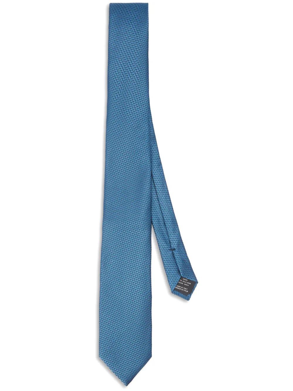 TOM FORD Mulberry-silk Tie In Blue Product Image
