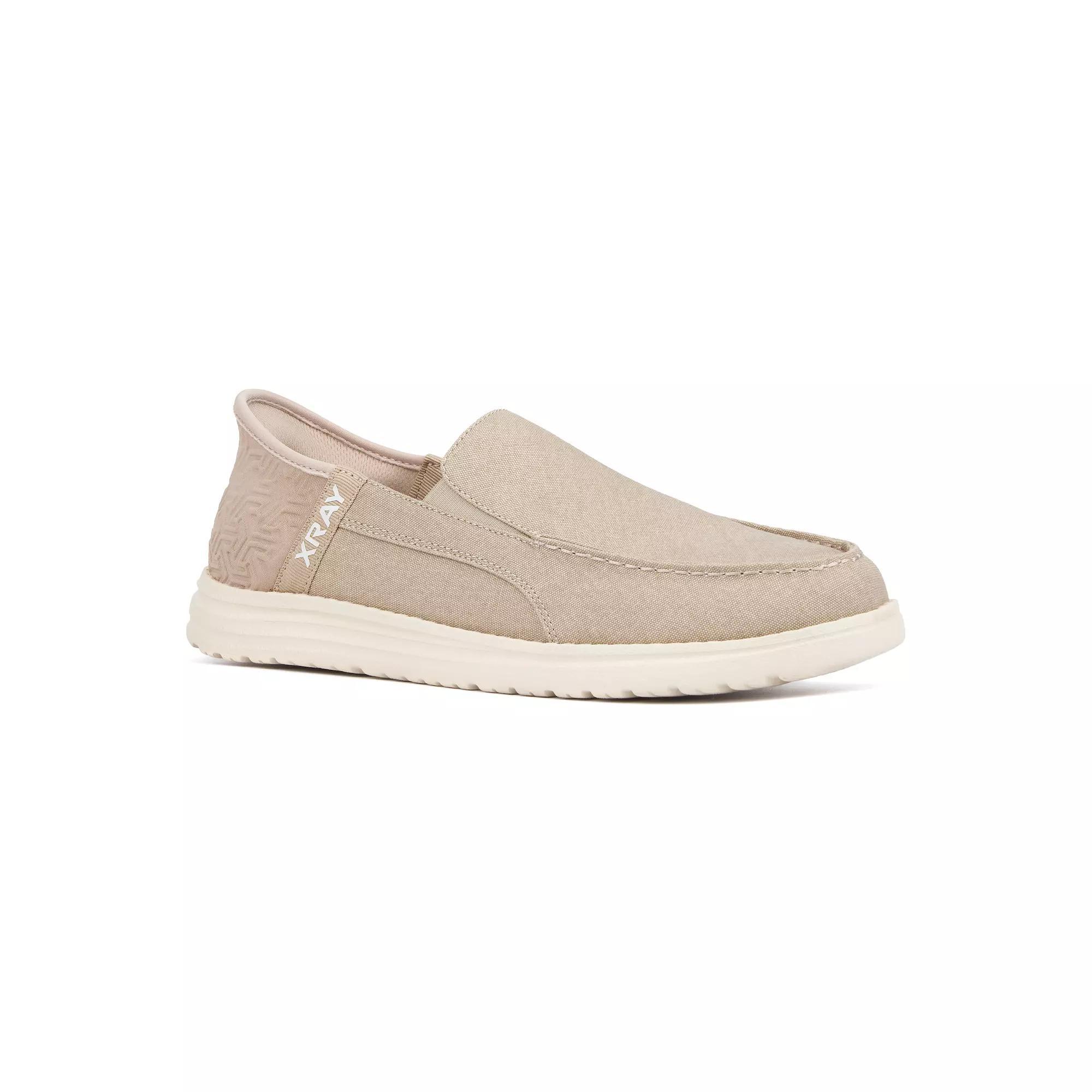 Xray Brad Men's Slip On Round Toe Sneakers, Size: 8, Beige Product Image