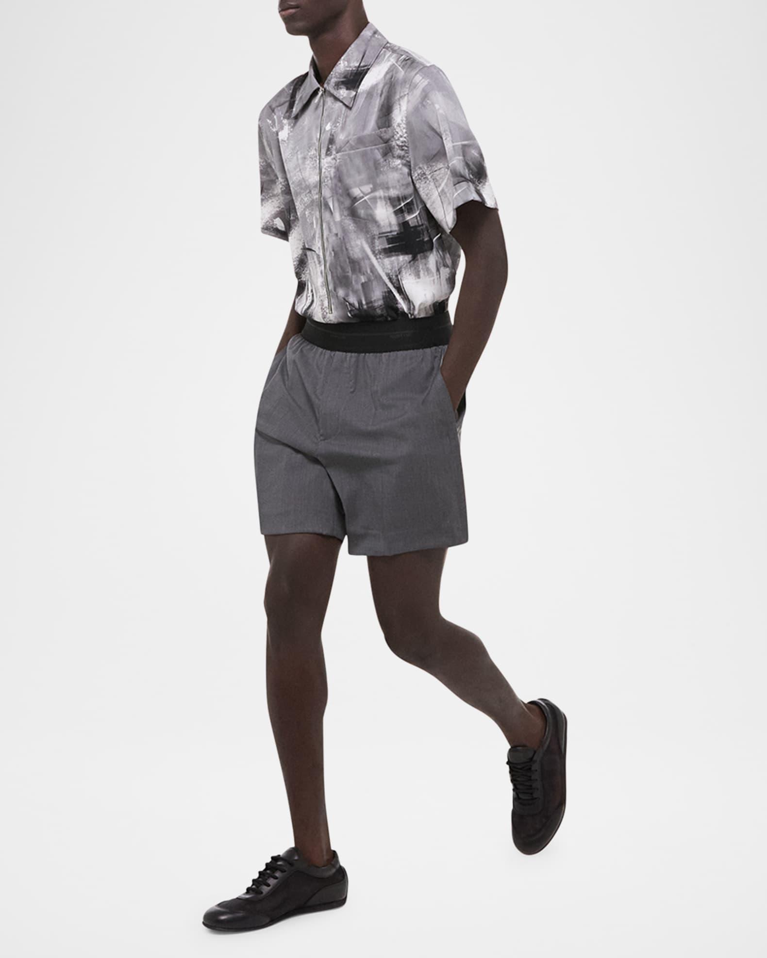 Men's Wool Pull-On Car Shorts Product Image