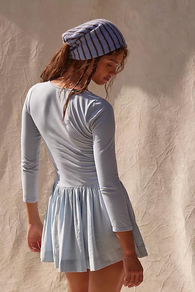 Onda Drop-Waist Long-Sleeve Mini Product Image