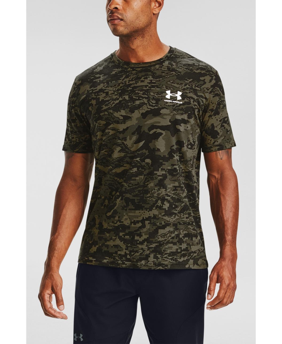 Men's Under Armour Camo Tee, Size: Small, Black Product Image