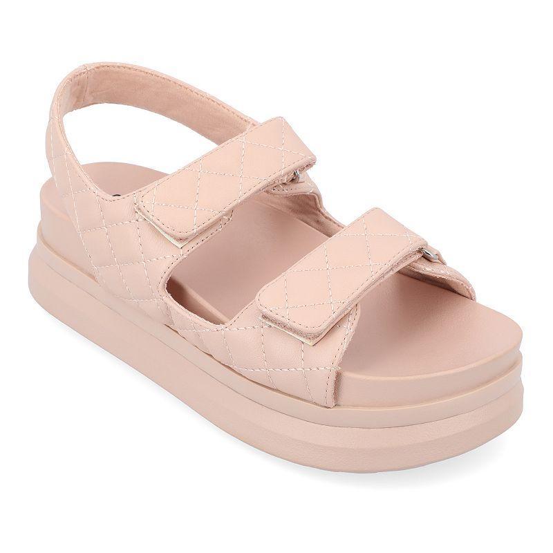 Journee Debby Womens Platform Sandals Product Image