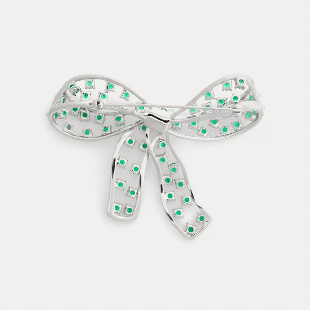Crystal Bow Brooch Product Image