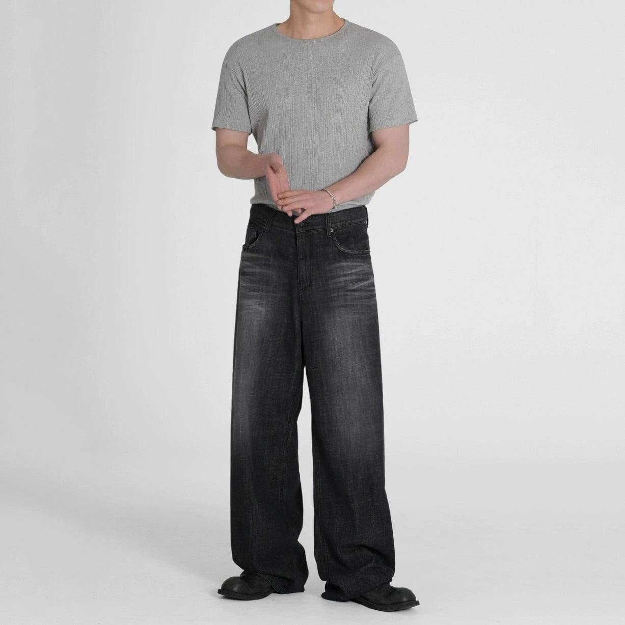 RT No. 18606 VERTICAL KNIT SHORT SLEEVE Product Image