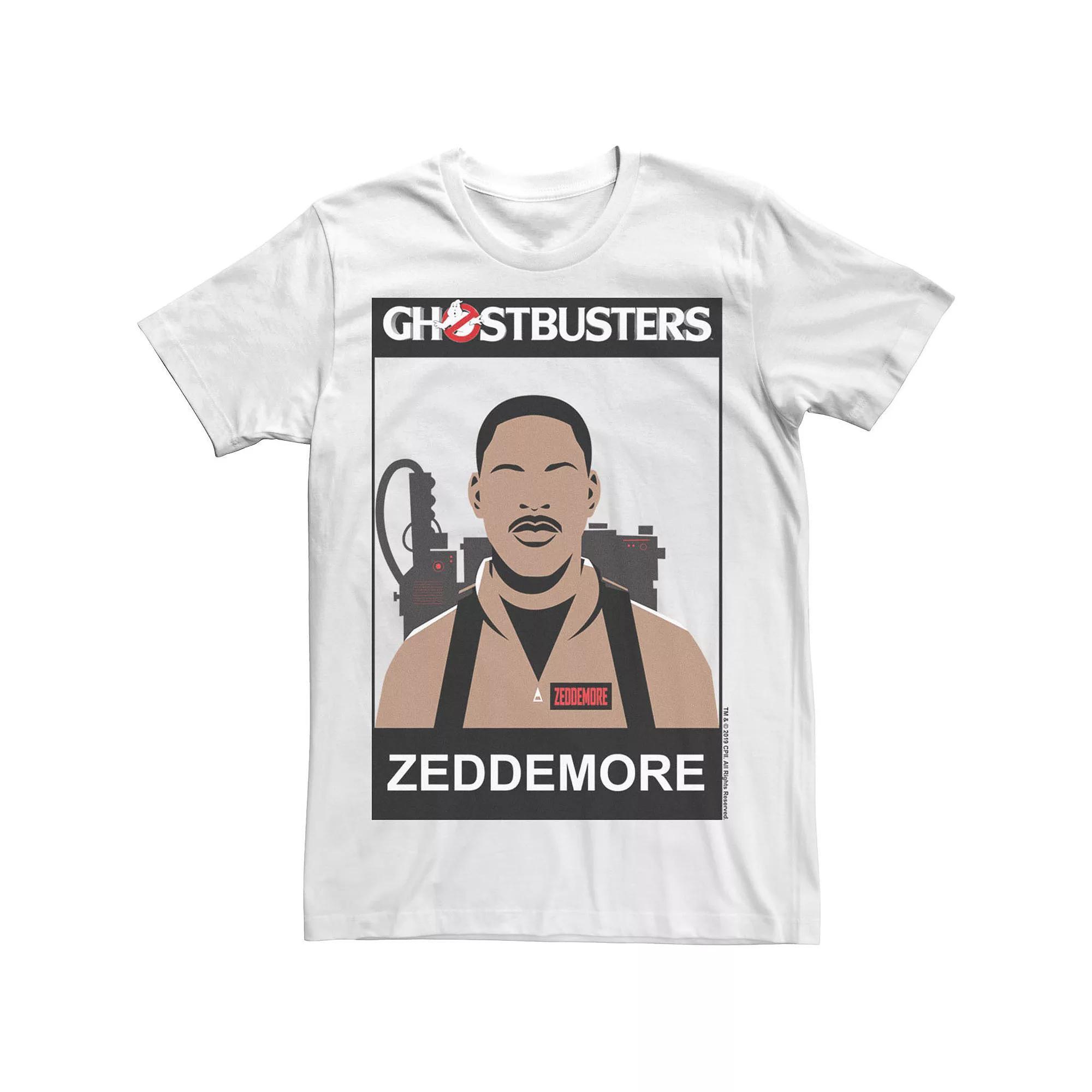 Mens Ghostbusters Zeddemore Name Portrait Tee Product Image