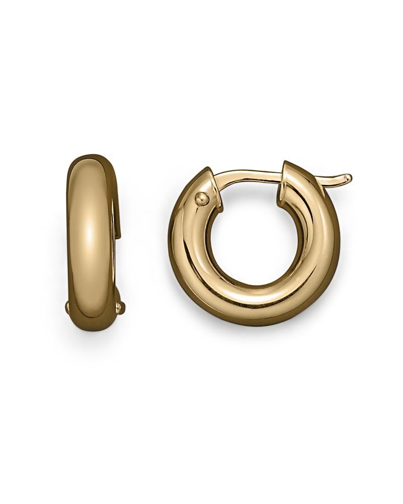 Roberto Coin 18K Yellow Gold Hoop Earrings Product Image