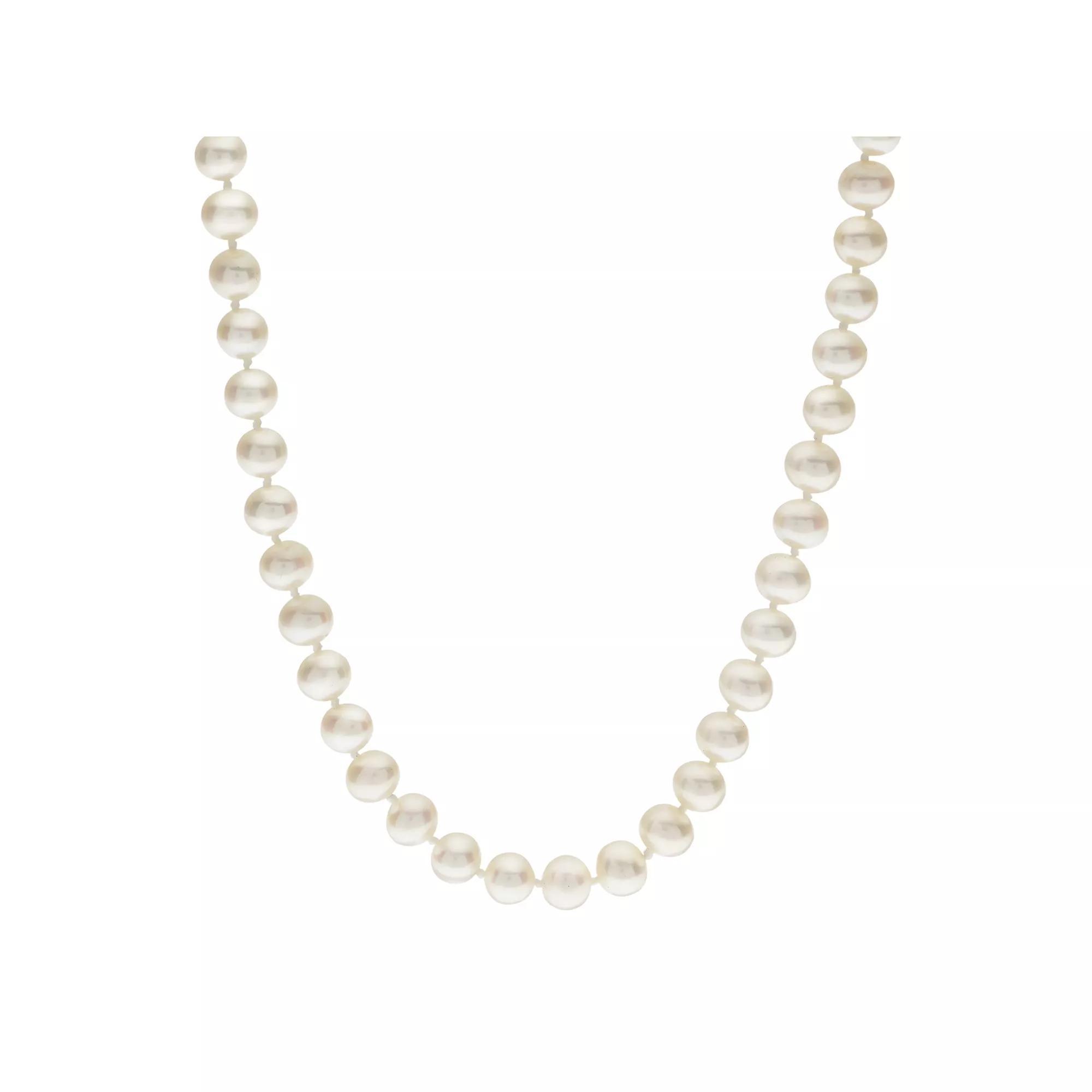 PearLustre by Imperial 5-5.5 mm Freshwater Cultured Pearl Necklace - 18 in., Womens White Product Image