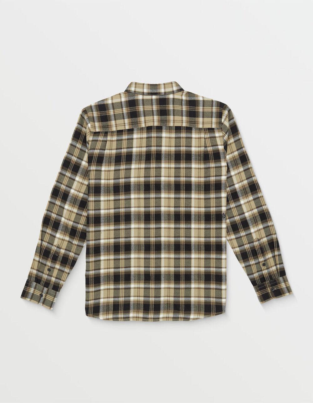 VOLCOM Caden Plaid Mens Flannel - GREEN Product Image