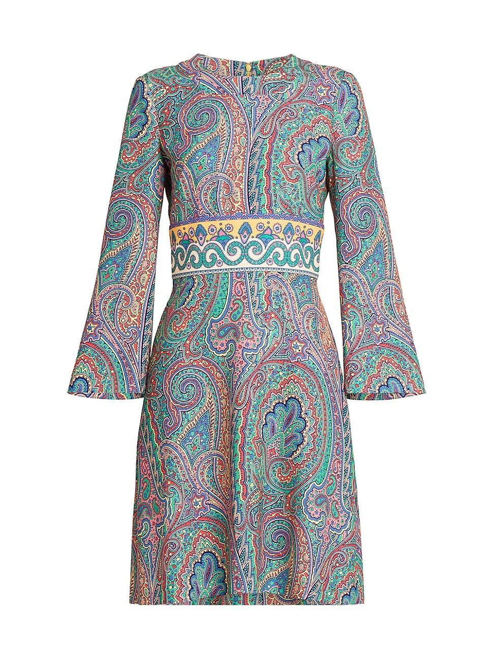 Womens Arnica Print Jersey Minidress Product Image