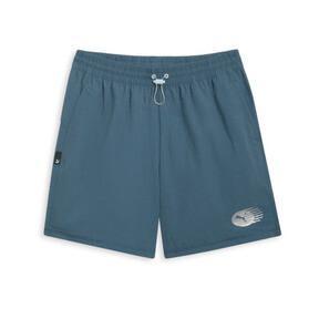 PUMA NYC Men's Woven 6" Shorts in Grey Skies Product Image