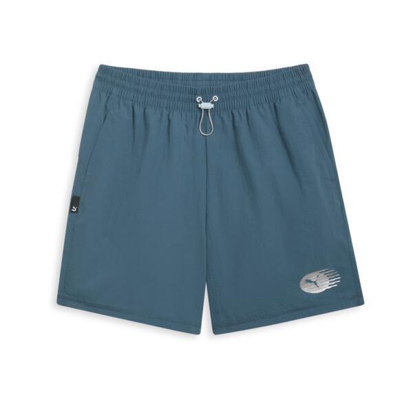 PUMA NYC Men's Woven 6" Shorts in Grey Skies Product Image