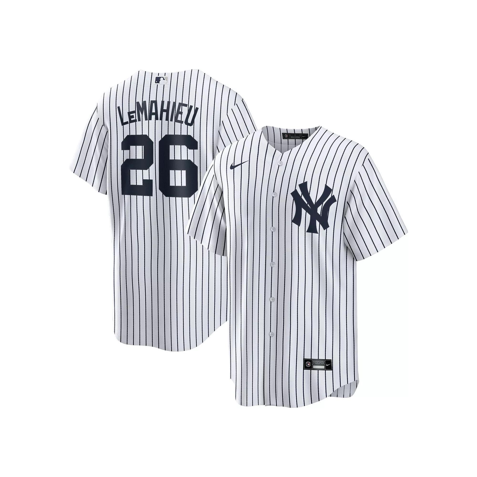 DJ LeMahieu New York Yankees Nike Men's MLB Replica Jersey Product Image