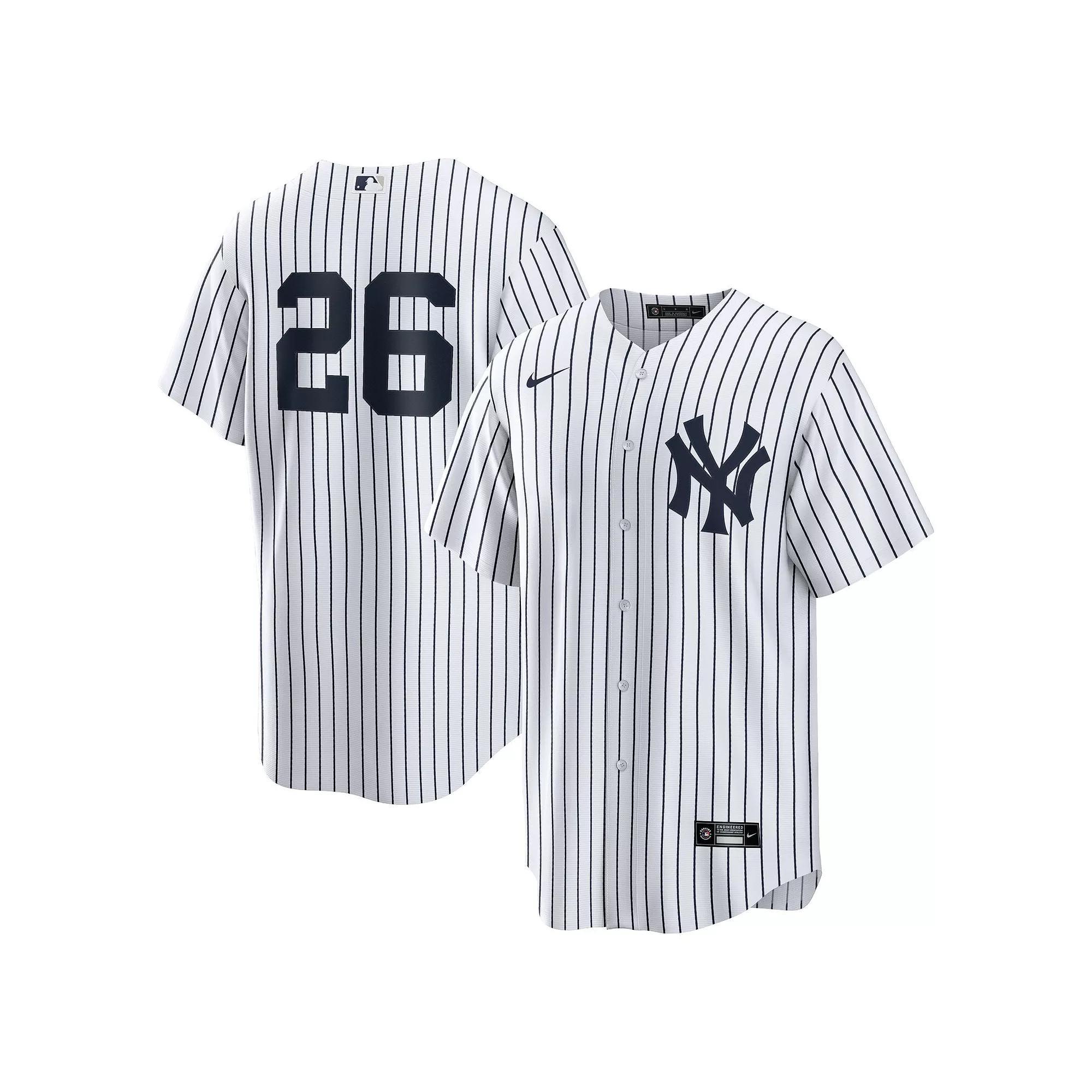 Mens Nike DJ LeMahieu New York Yankees Home Replica Player Name Jersey Product Image