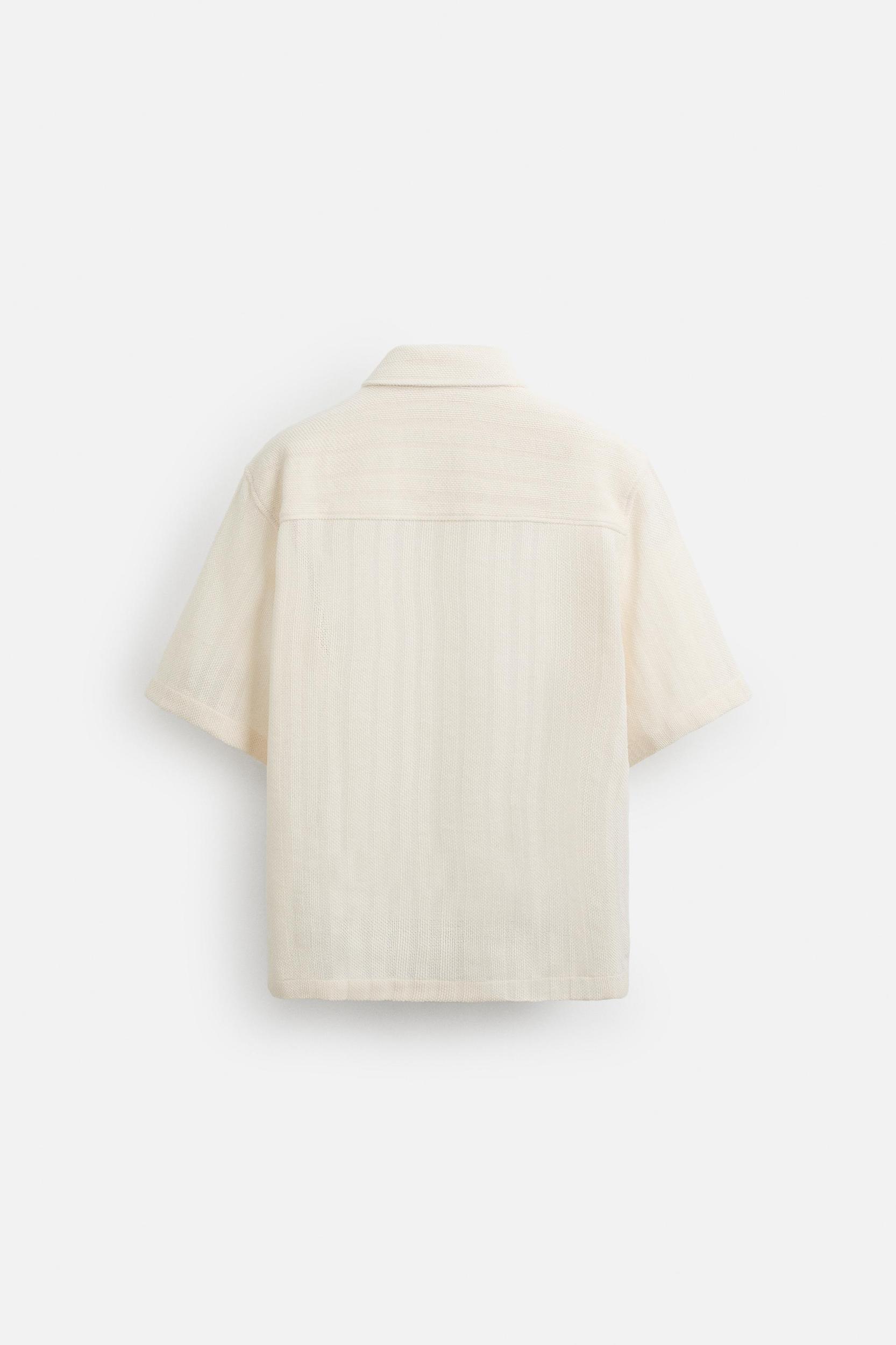 TEXTURED KNIT POLO SHIRT Product Image