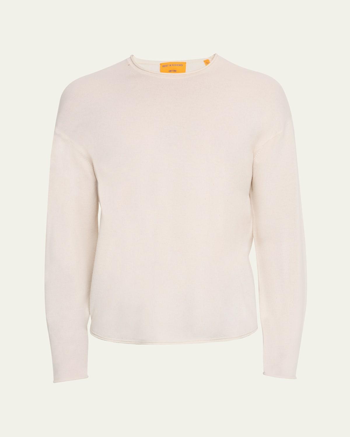 Mens Oversized Roll Cashmere Sweater Product Image