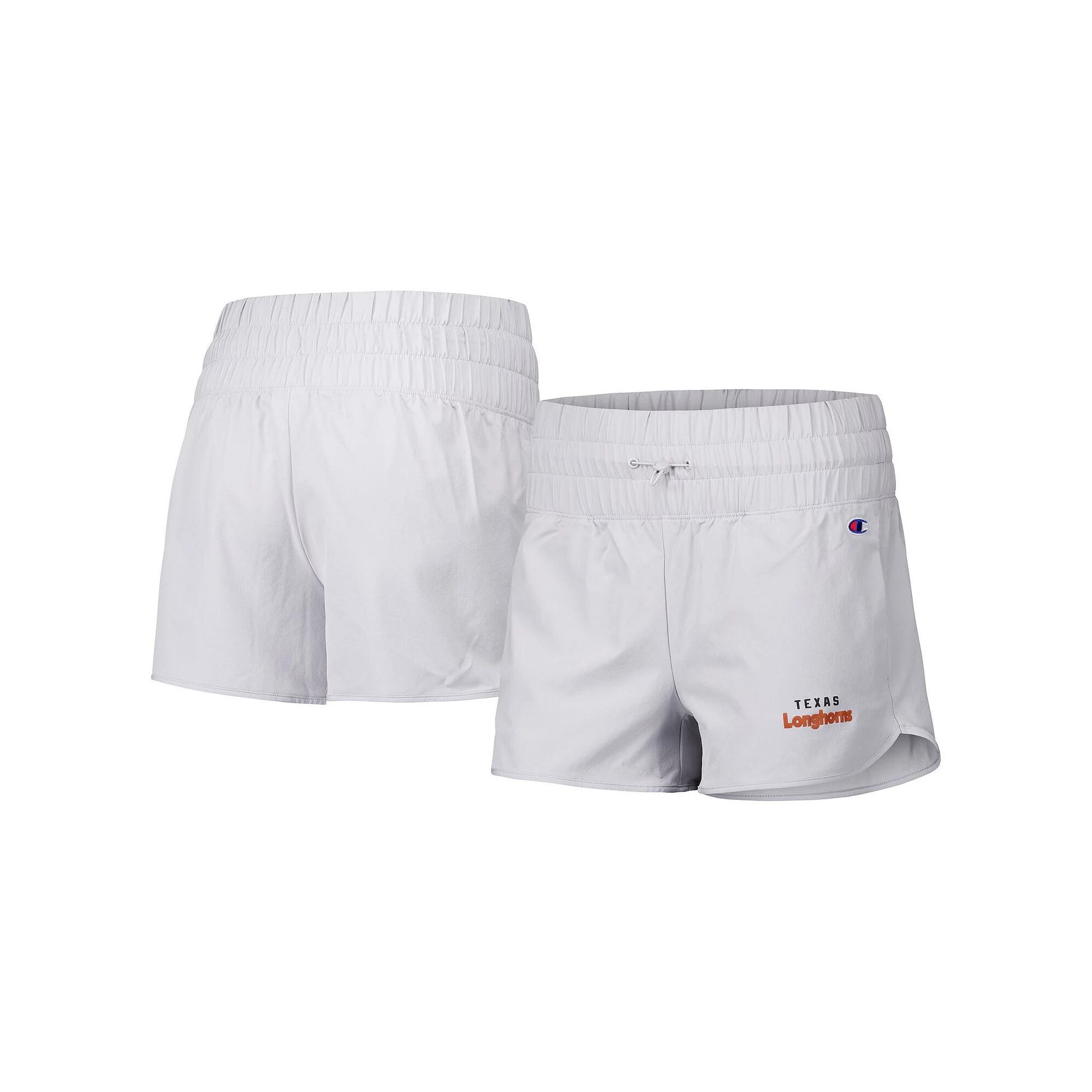 Women's Champion Silver Texas Longhorns Tailgate Her Woven Shorts, Size: 2XL Product Image