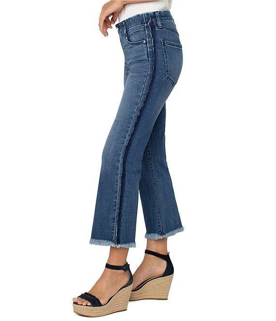Liverpool Los Angeles Petite Size Gia Glider Flare Cropped Jeans Product Image
