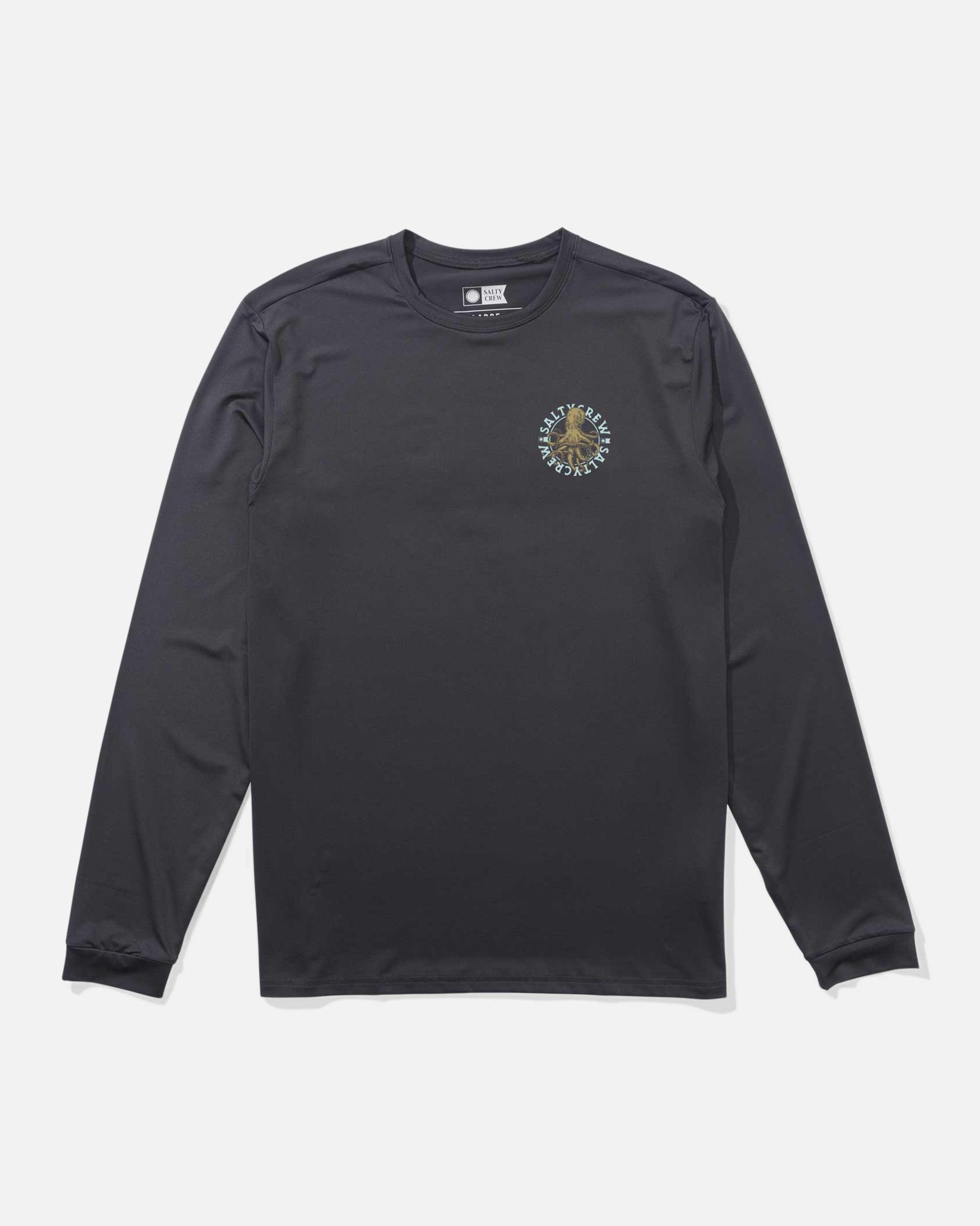 Tentacles Long Sleeve Sunshirt - Charcoal Male Product Image