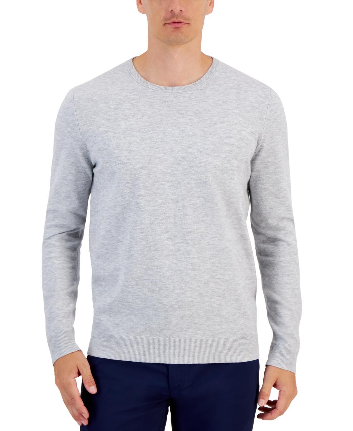 Alfani Mens Solid Crewneck Sweater, Created for Macys Product Image