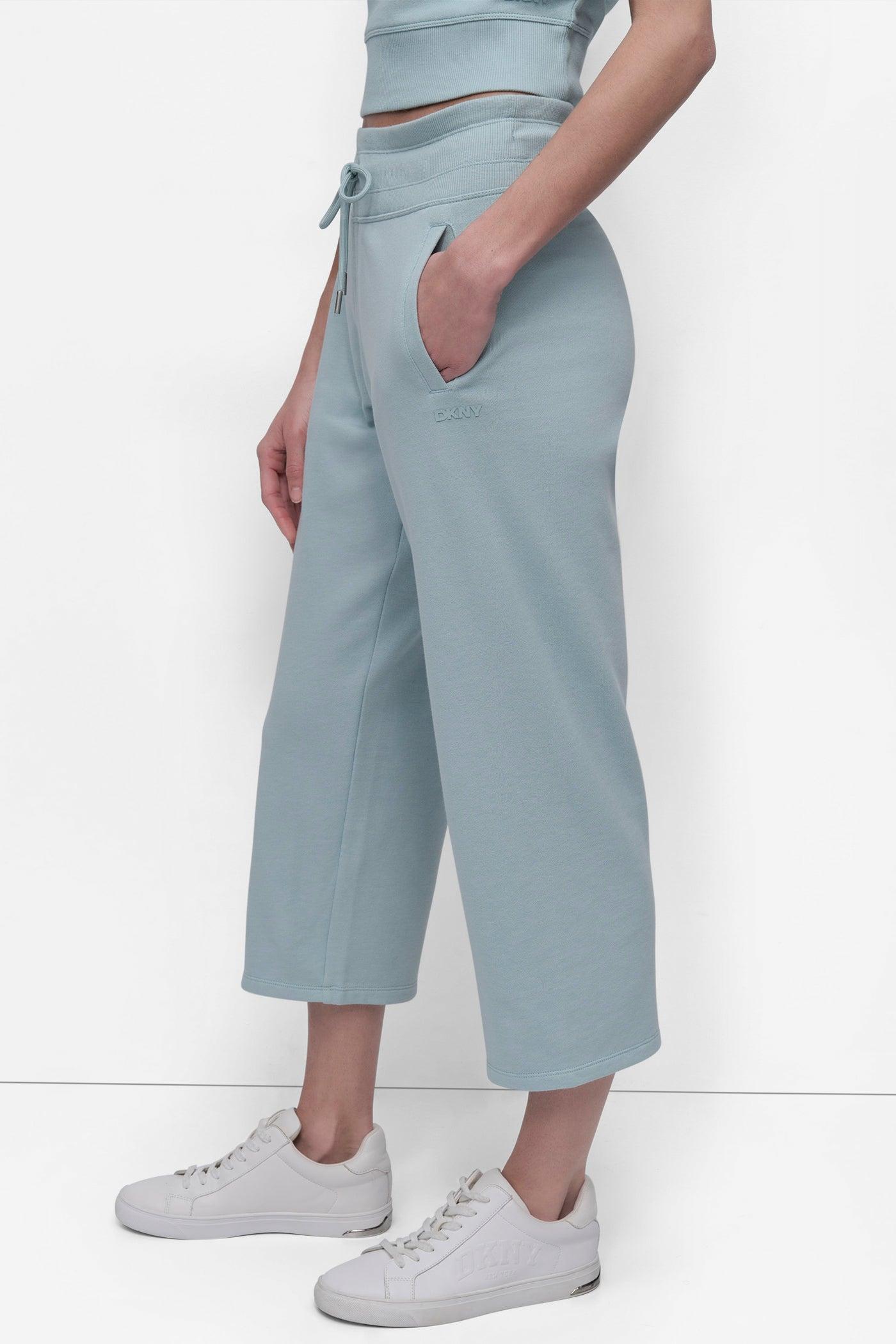 LOGO CROP PANT WITH POCKETS Product Image