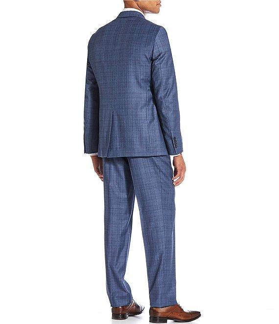 Hart Schaffner Marx Chicago Classic Pleated Plaid Print 2-Piece Suit Product Image