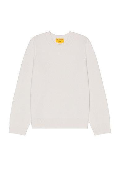 Guest In Residence Heavyweight Crew in Cream Product Image