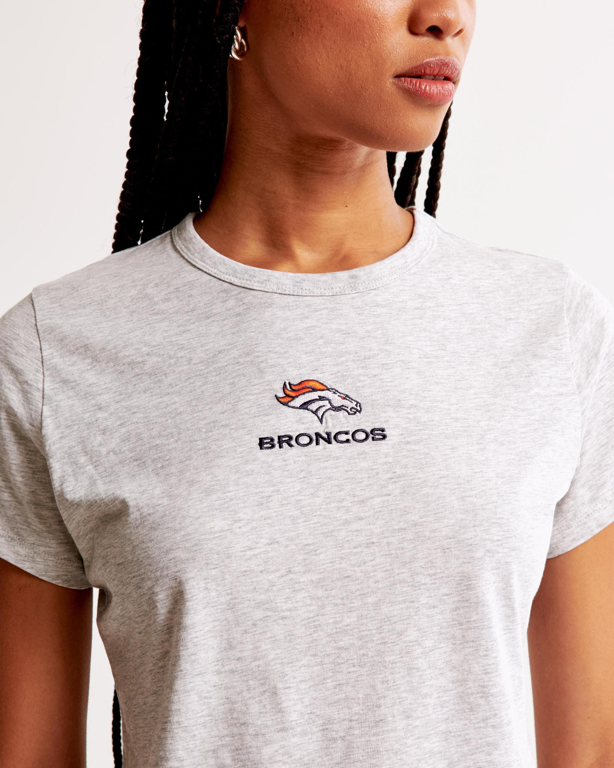 Short-Sleeve Denver Broncos Graphic Skimming Tee Product Image